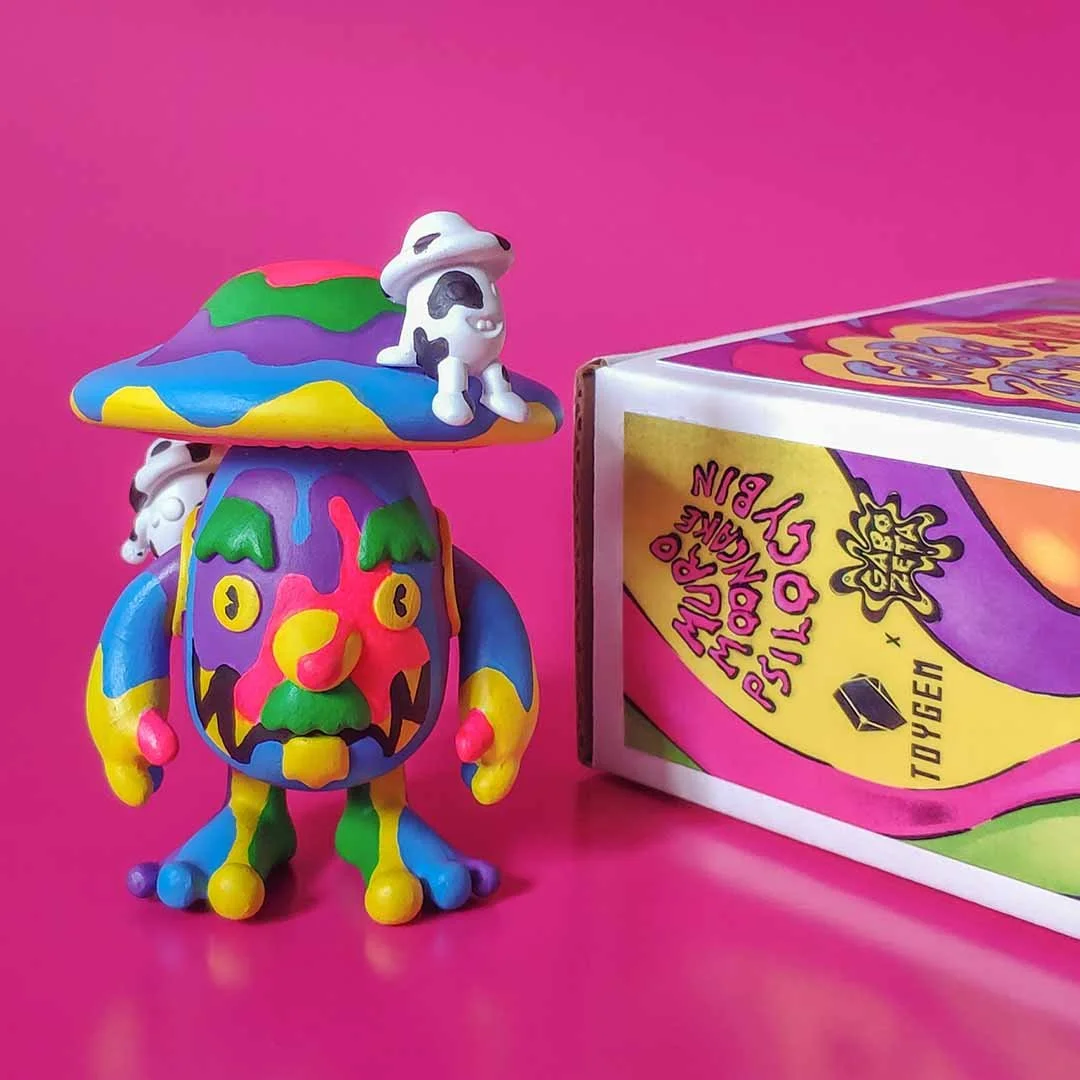 Illustration art toy packaging MMP — GaboZeta freelance lowbrow Illustration art toy packaging MMP — GaboZeta freelance lowbrow